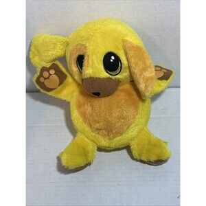 Ball Pets Yellow Puppy Dog 10" Plush Toy (2014) Telebrands
